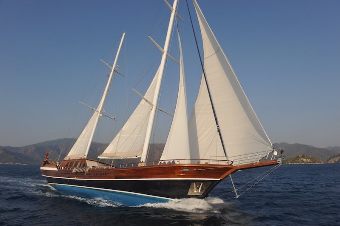 Sailing yacht�Queen of Datca